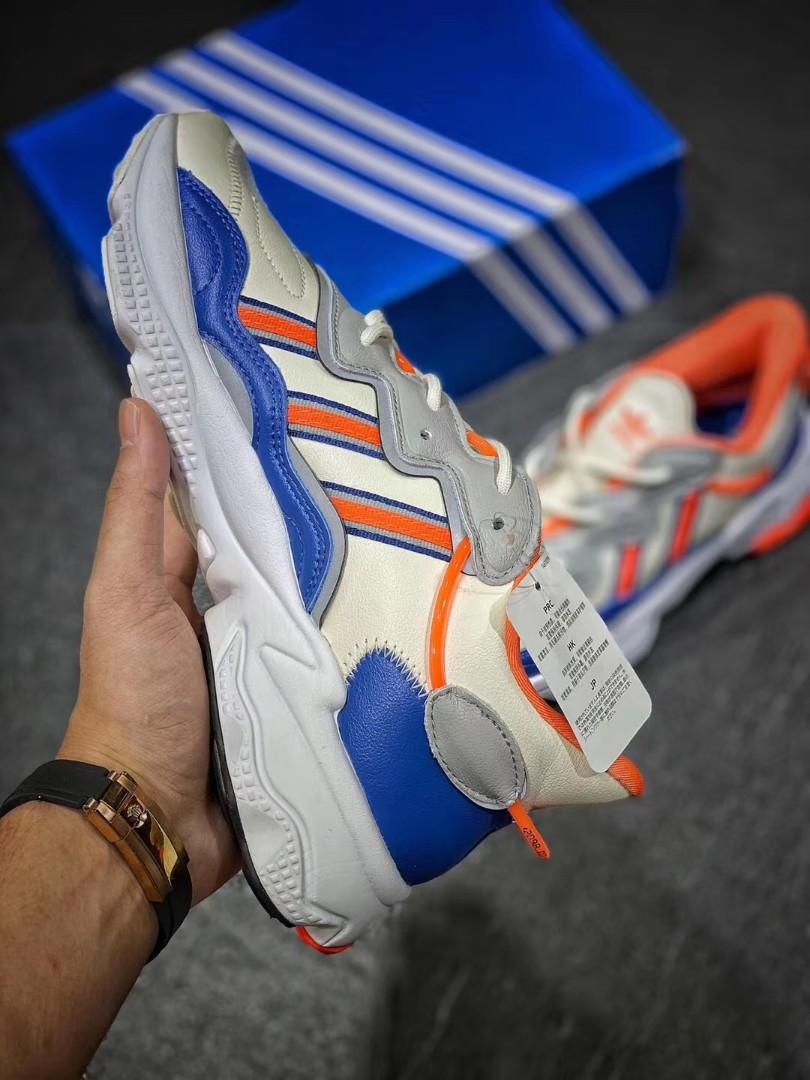 Adidas ozweego bleu outlet orange