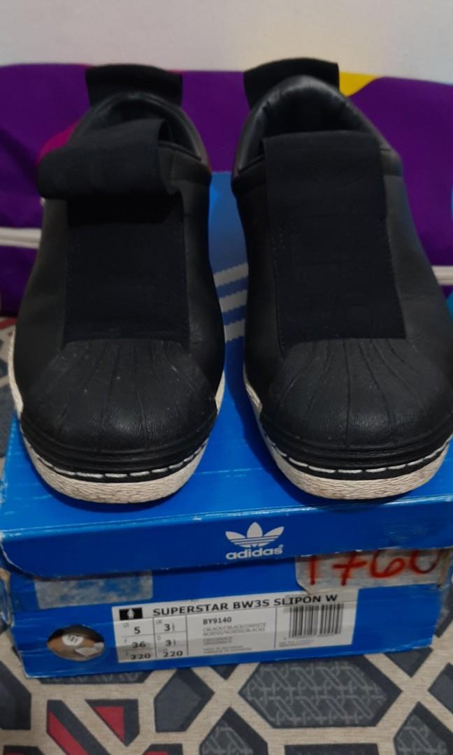 Adidas Superstar BW3S hard to find (Category: Sneakers) located in Caloocan City. Submitted by otenticnic (Listing ID 280648608, Image 2). Description: You wouldn't believe how well this is maintained...seldom used. so fresh.decluttering..bought in Rock N Sole in Tomas Morato..Orig price is 6500..