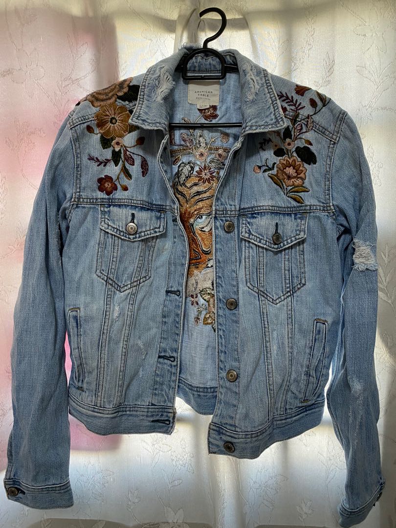 american eagle jeans jacket