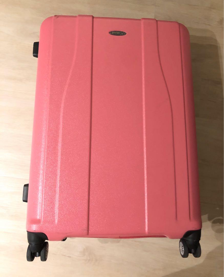 Antler Pink Luggage Suitcase 32 Inch 80 Cm Travel Travel Essentials Luggage On Carousell