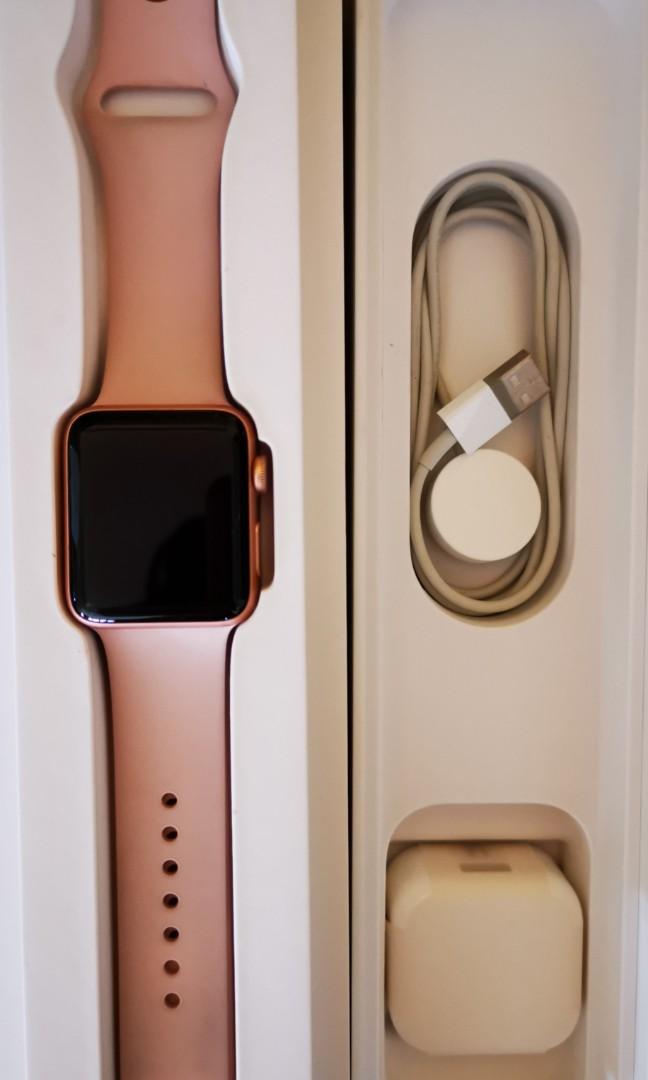 Gold apple watch series 3 sale 42mm
