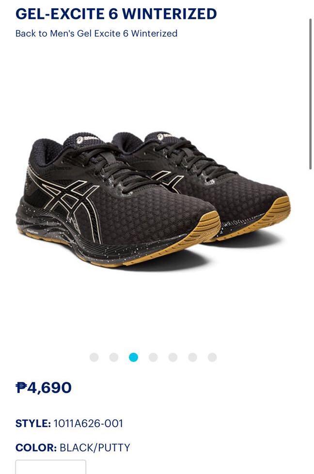 asics gel excite 6 winterized