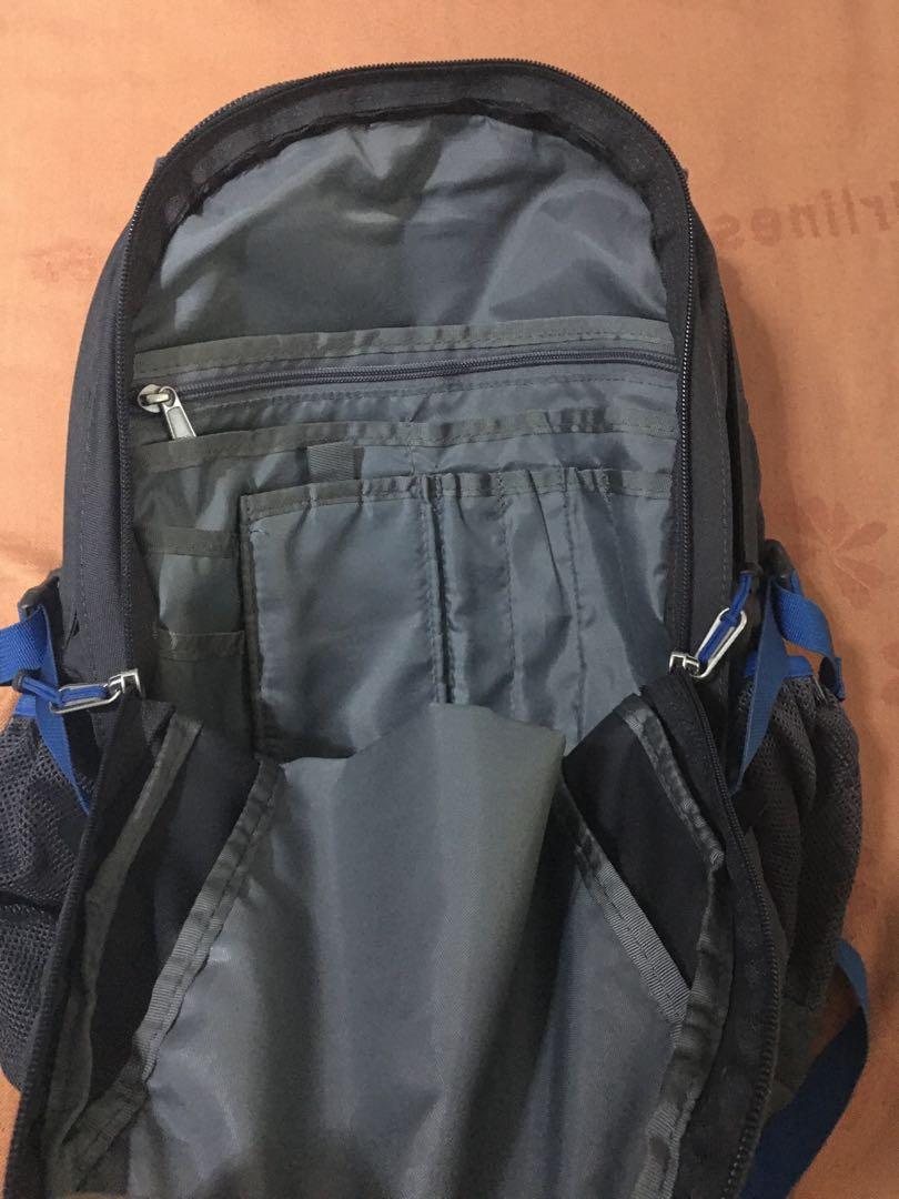 North face rainer top backpack