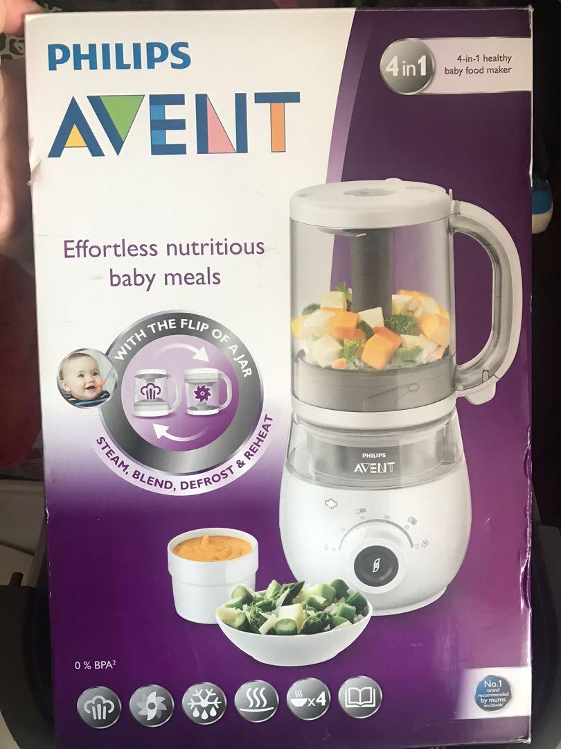 Avent Philips 4 in 1 Steamer Blender, Babies & Kids, Nursing & Feeding