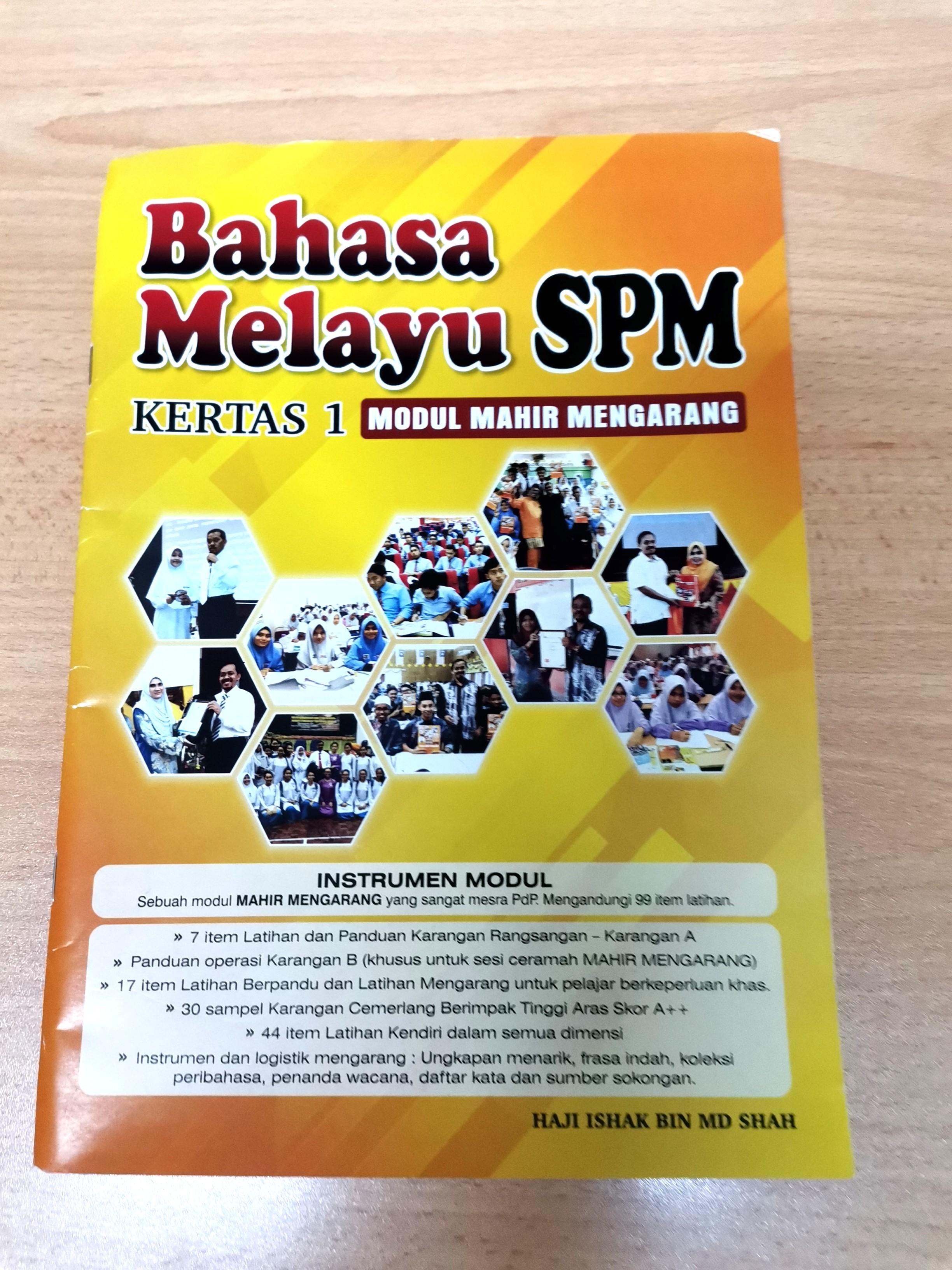 Bahasa Melayu Spm Kertas 1 Modul Mahir Mengarang Books Stationery Books On Carousell
