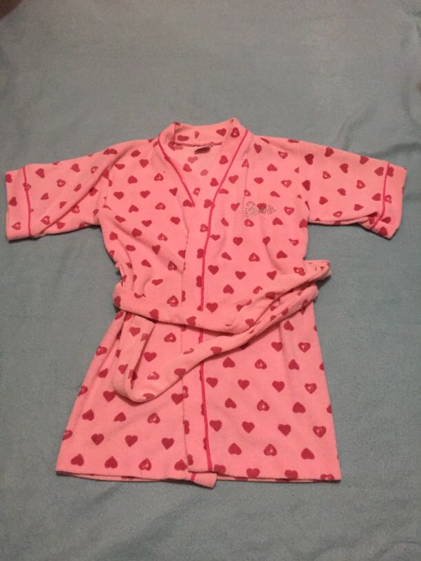 Barbie Bathrobe, Babies & Kids, Babies & Kids Fashion on Carousell