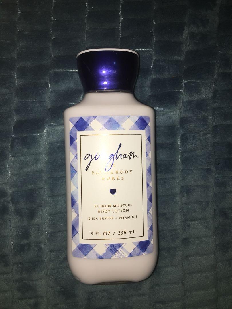 Bath & Body Works Gingham Body Lotion, Beauty & Personal Care, Bath