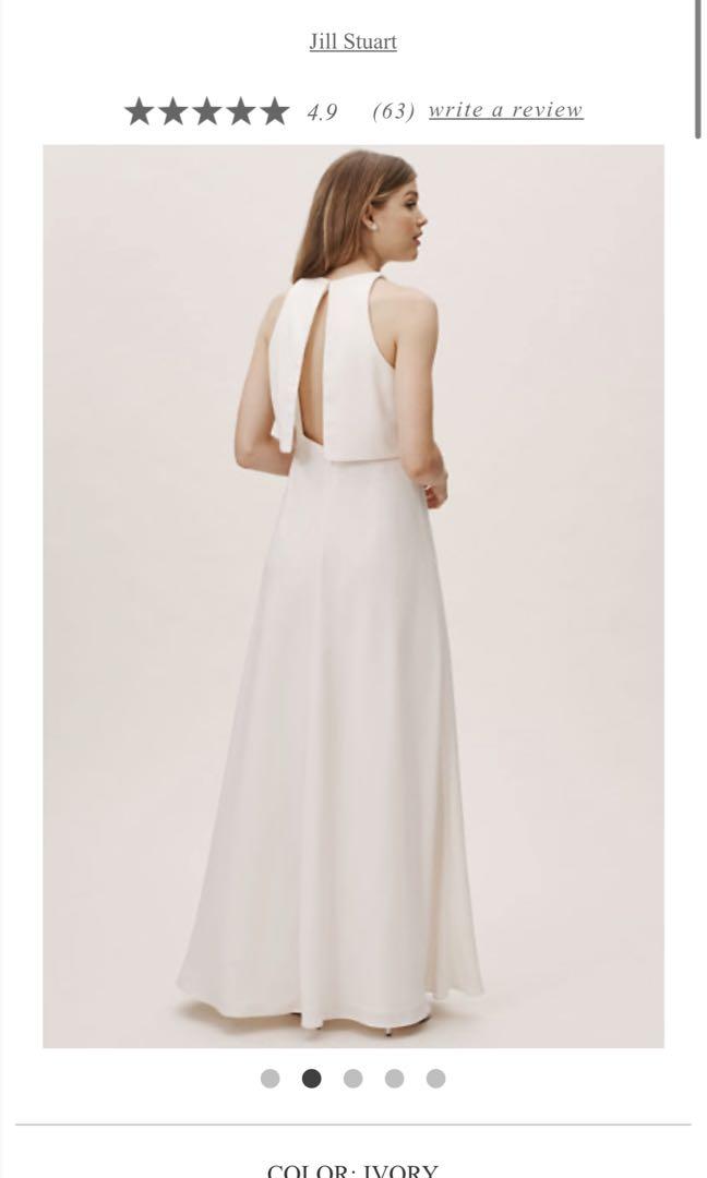 Jill Stuart Iva Crepe Maxi Size 