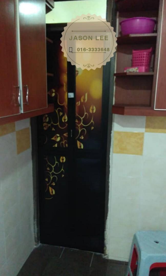 Bifold Door Toilet Bathroom Pintu Lipat Aluminium Bilik Air Tandas N20005 Home Furniture Others On Carousell