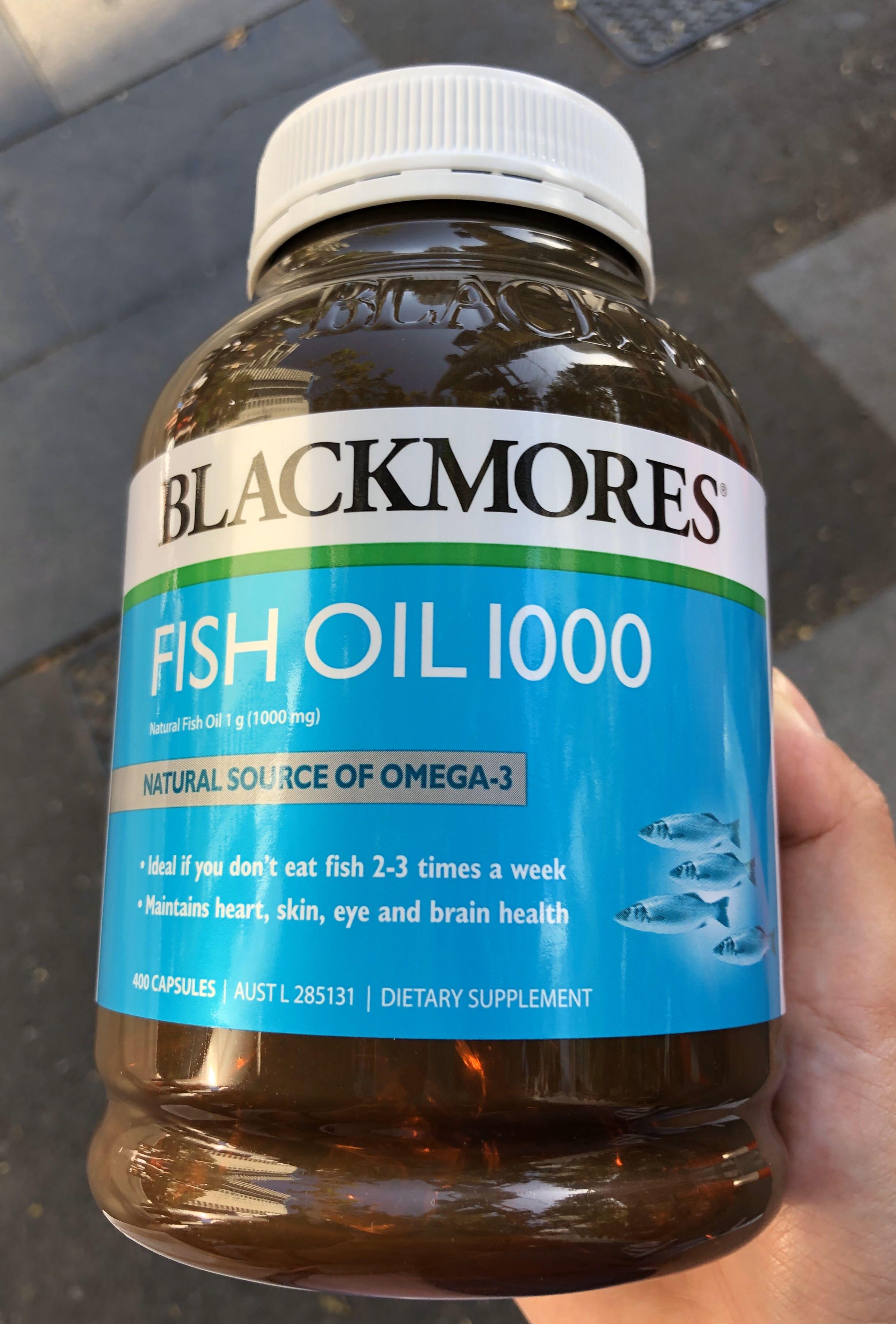 Blackmore fish oil 魚肝油丸, 美容＆化妝品, 沐浴＆身體護理, 沐浴及身體護理 身體護理 on Carousell