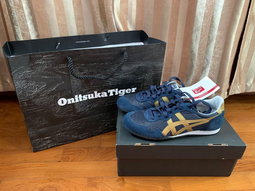 onitsuka tiger serrano womens gold