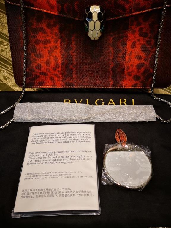 Bvlgari serpenti forever flap cover bag store
