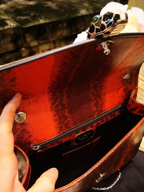 Bvlgari serpenti forever flap cover bag store