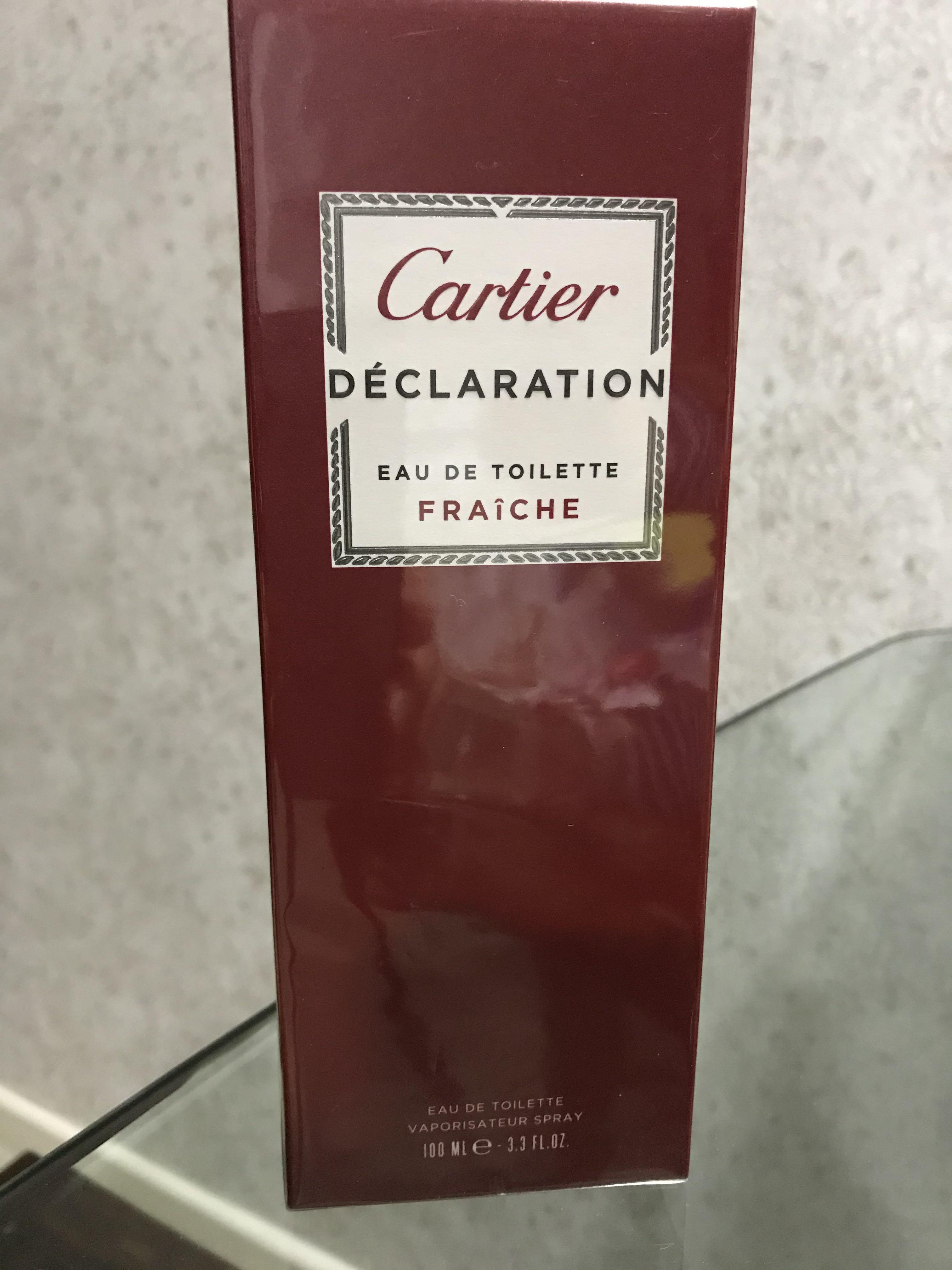 Cartier clearance declaration fraiche