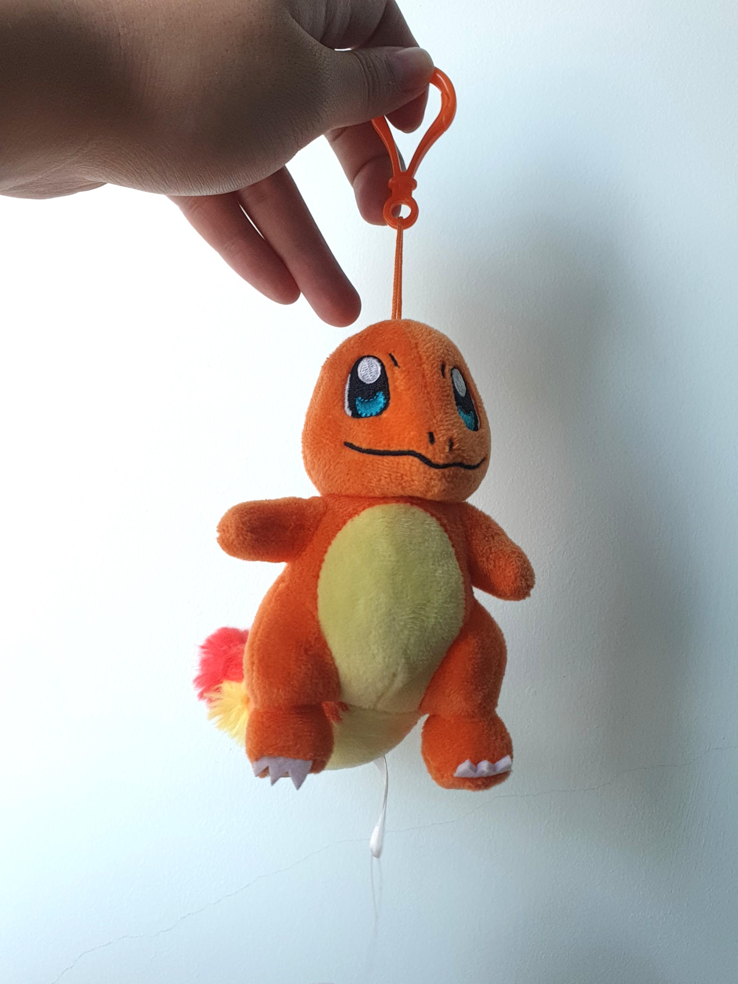 Charmander Pokemon original plush toy keychain pendent