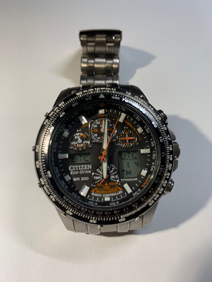 Citizen Eco-Drive Skyhawk, Luxury, Watches on Carousell