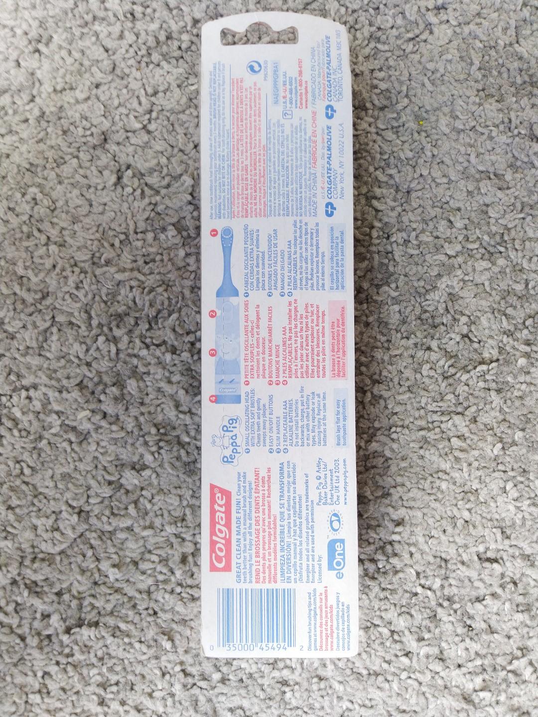 peppa pig electric toothbrush