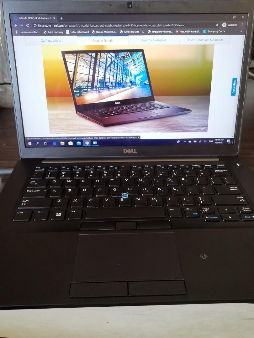 Dell Latitude 7490 Electronics Computers Laptops On Carousell