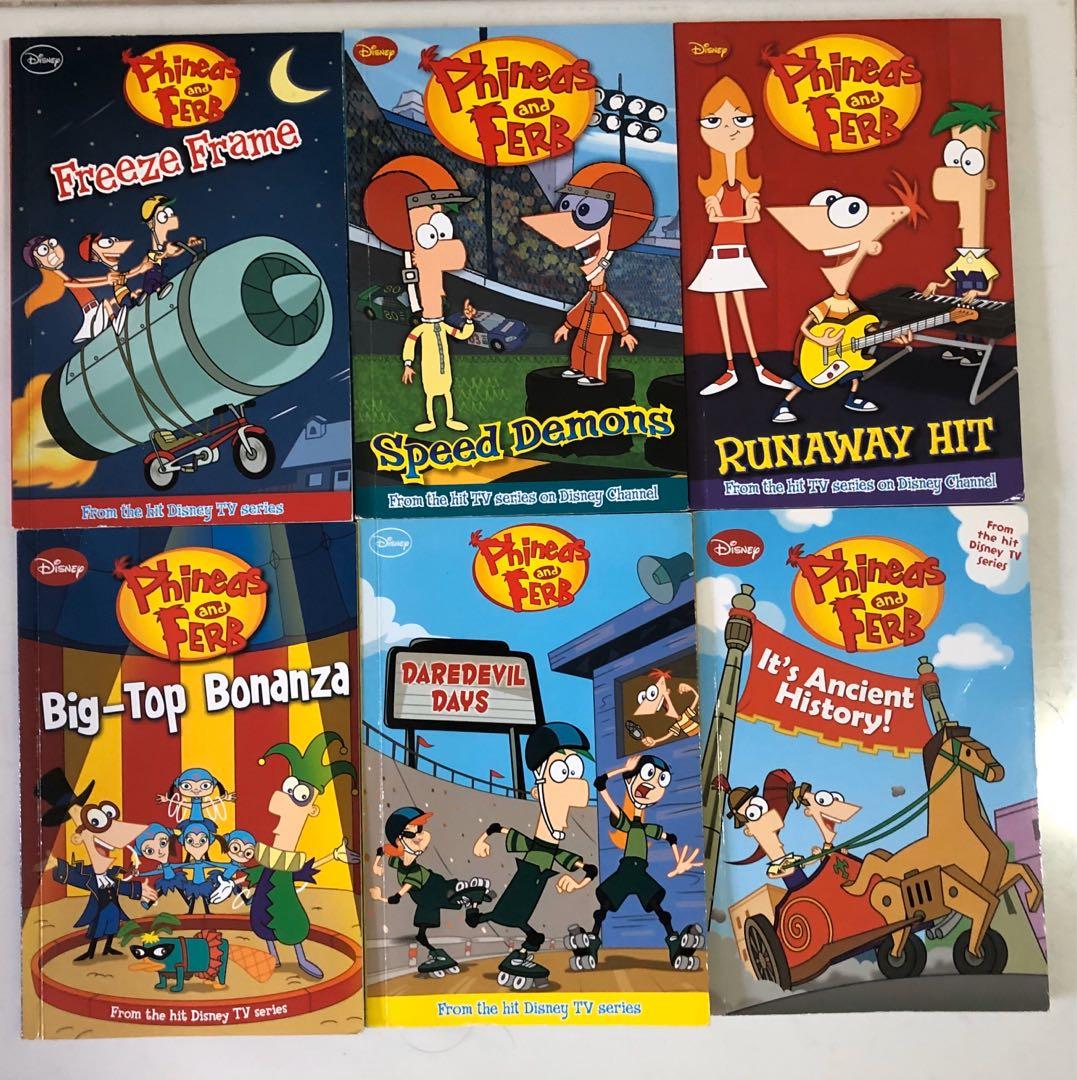 Disney Phineas and Ferb Access to Adventure Book Set, Hobbies & Toys