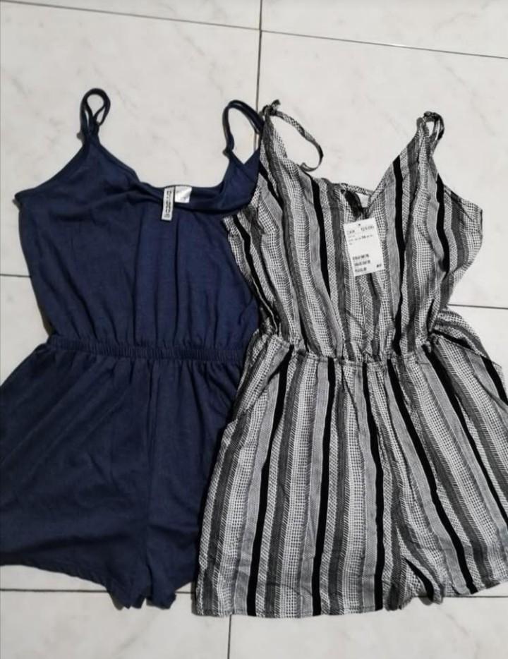 h&m divided romper