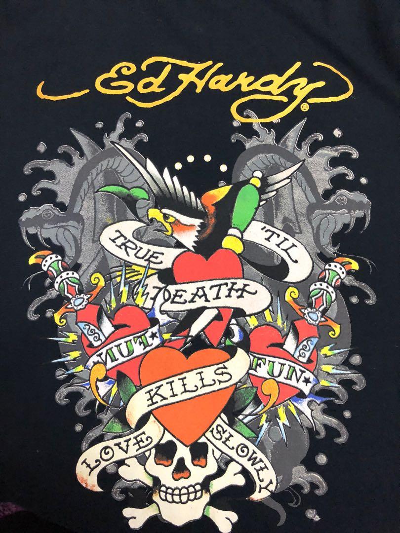 Ed hardy deals tattoo shirt