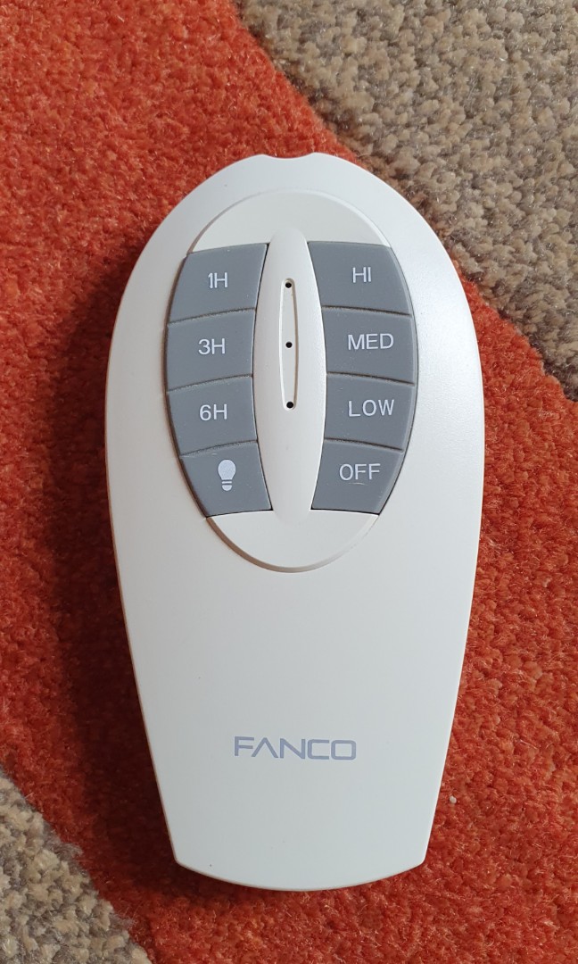 Fanco Remote Control, Furniture & Home Living, Lighting & Fans, Fans on