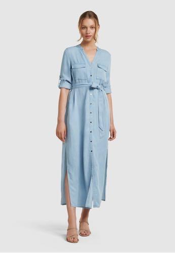 forever new denim dress