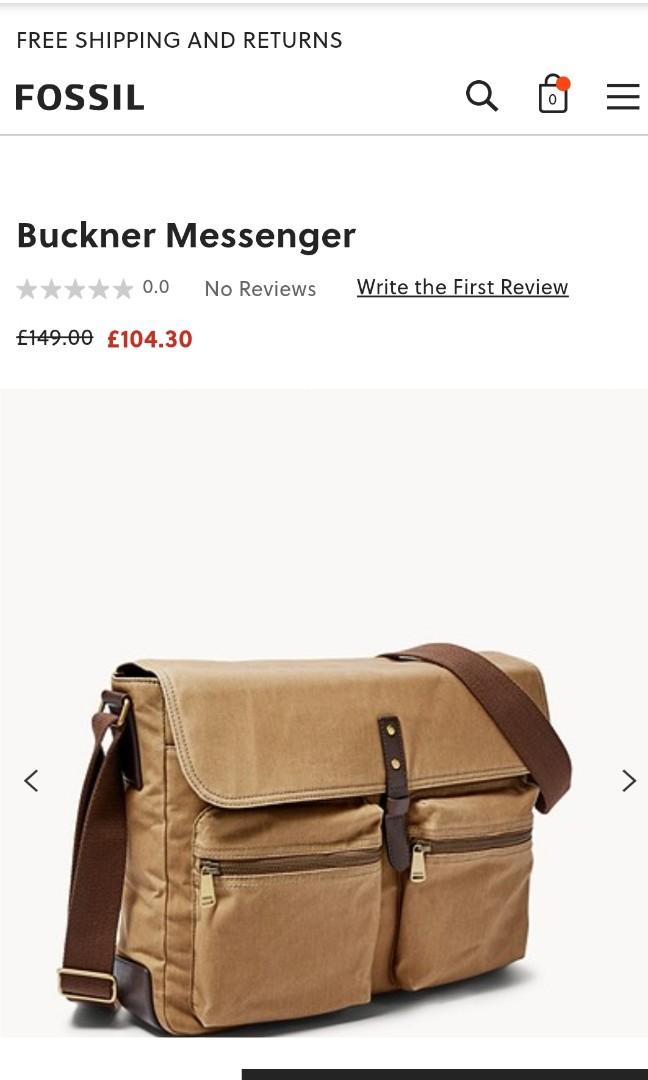 Buckner messenger hot sale