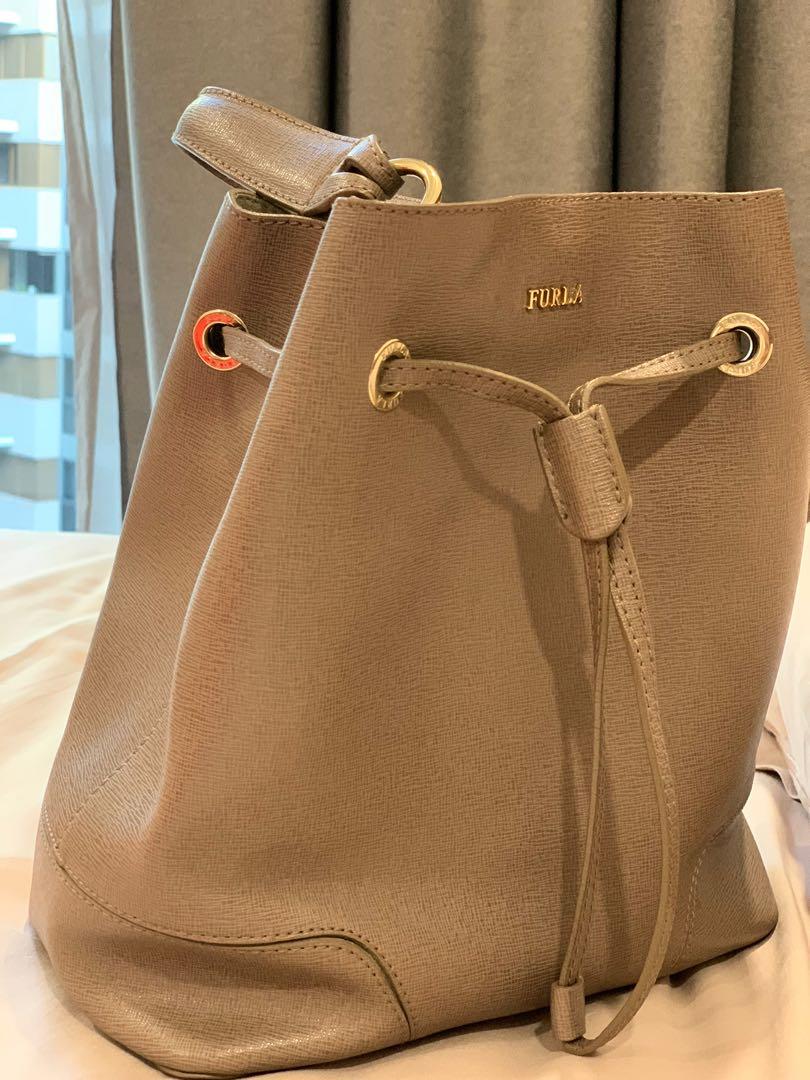 Furla bucket handbag Women s Fashion Bags Wallets Tote Bags