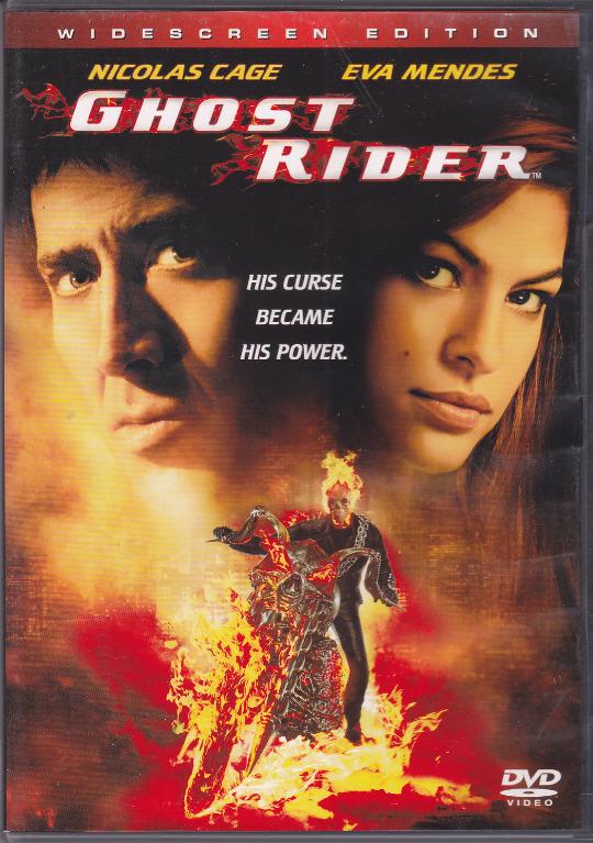 Ghost Rider【幽靈車神】 DVD, 興趣及遊戲, 收藏品及紀念品, 明星周邊