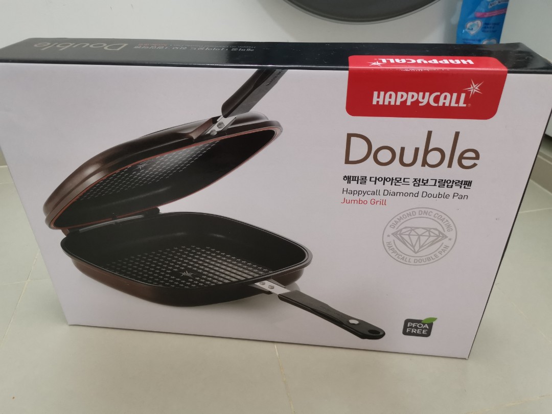Happycall double sales pan jumbo grill