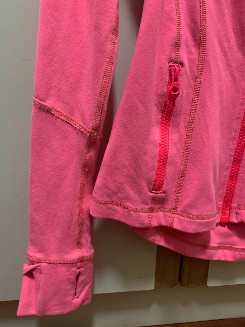 Hot Pink Lululemon Define Jacket, Women's Fashion, Coats, Jackets and