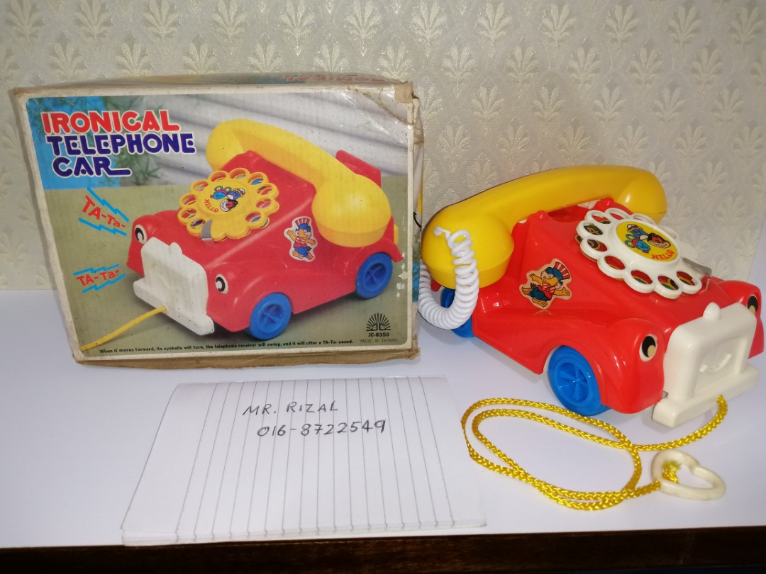 Ironical Telephone Car Vintage Taiwan, Hobbies & Toys, Collectibles