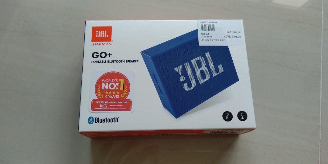 JBL Go+ portable Bluetooth speaker, Electronics, Audio on Carousell