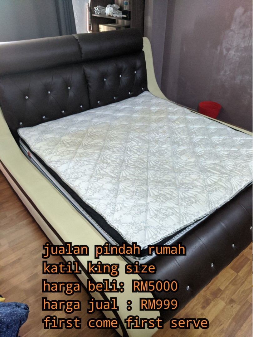 Katil king size Furniture Home Living Furniture Bed Frames