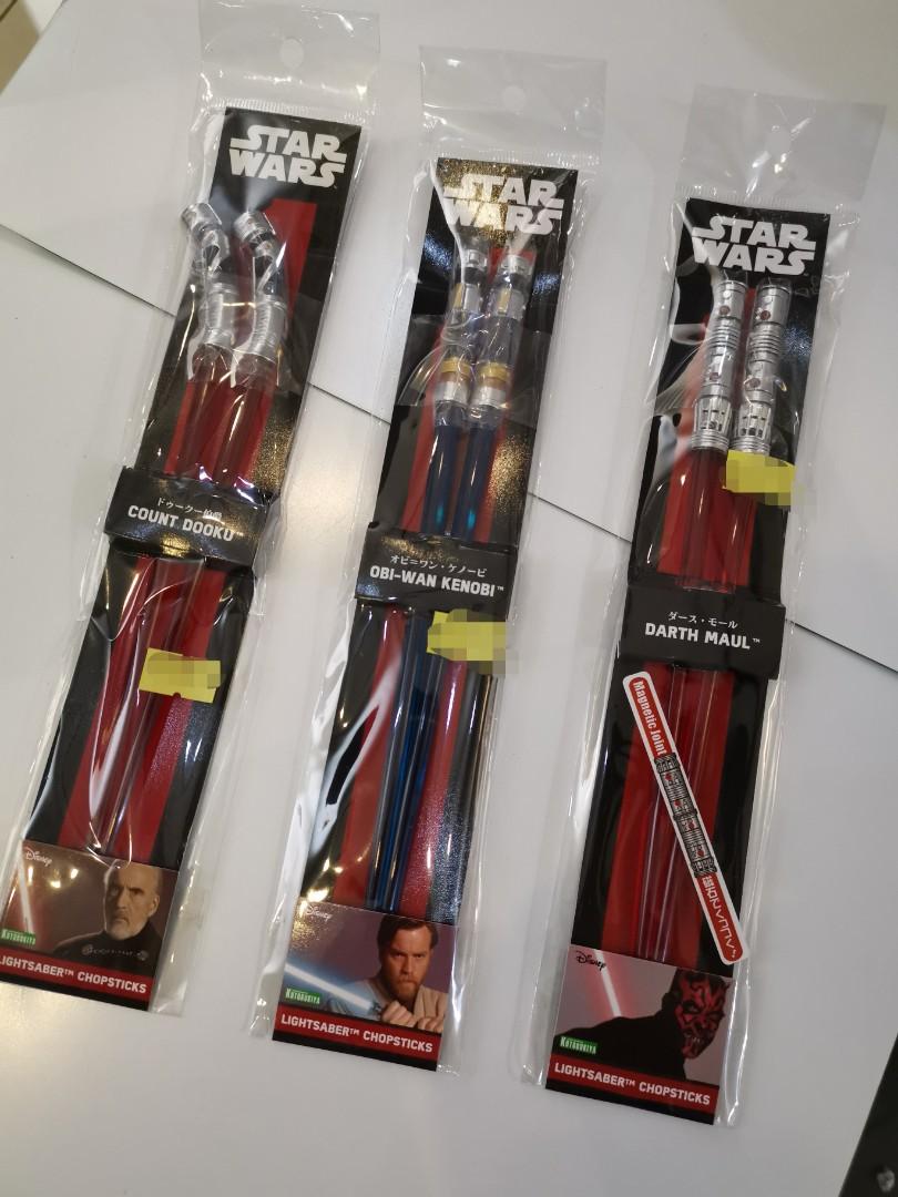 Star Wars lightsaber chopsticks (Non light up version), Hobbies & Toys, Collectibles & Memorabilia, Fan Merchandise on Carousell