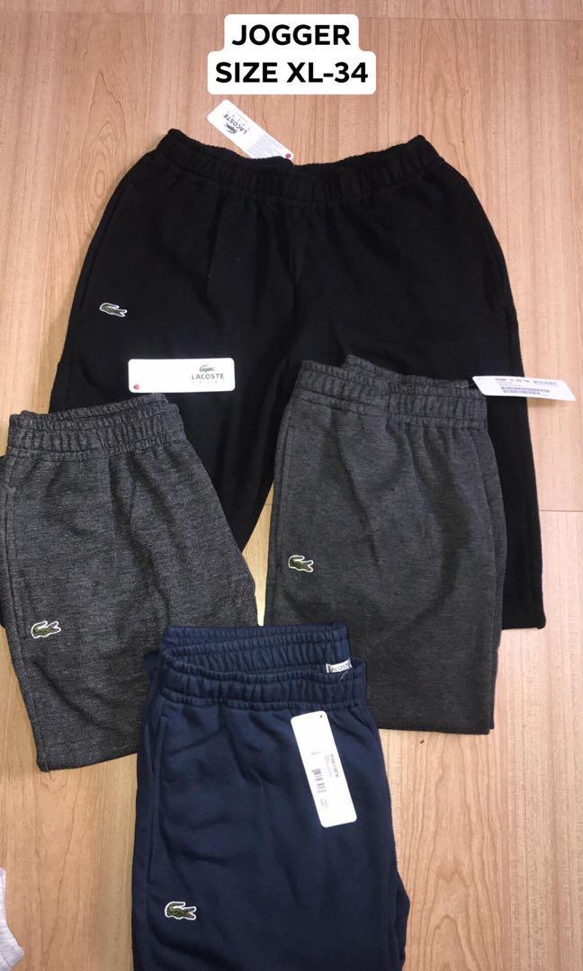 LACOSTE JOGGER PANTS FOR MEN Men s Fashion Bottoms Joggers on