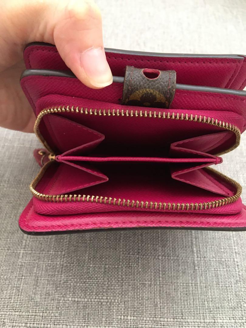 Authentic Louis Vuitton Fuchsia Zipped Card Holder – Luxe Touch Luxury  Resale