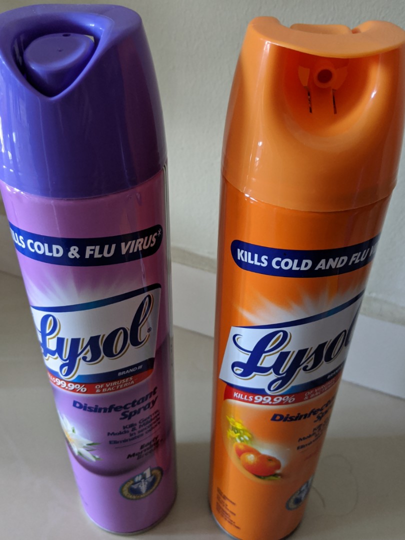 Lysol disinfectant spray 510g hospital grade surface spray sanitize