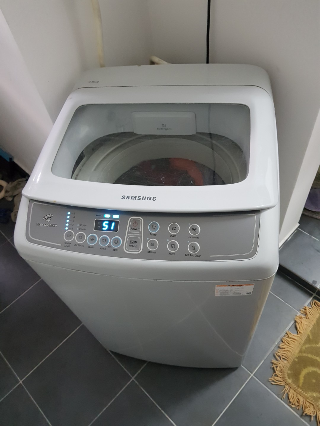 Mesin basuh samsung 7kg auto clearance