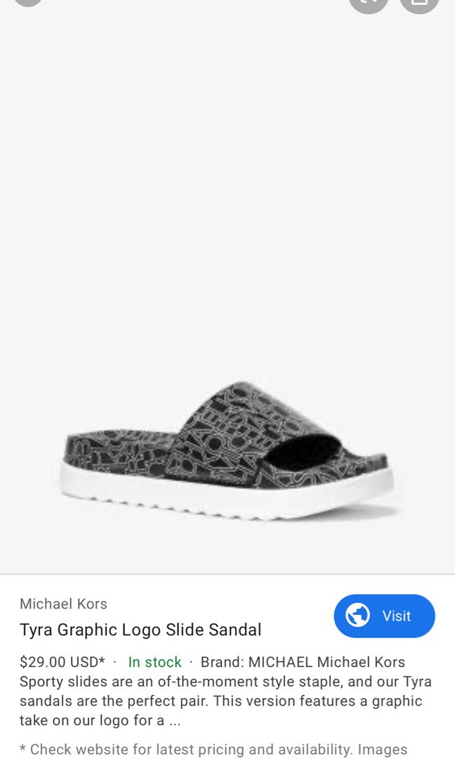 michael kors tyra slide