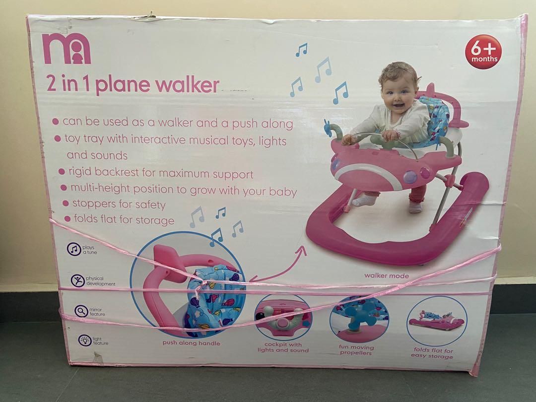 mothercare plane walker