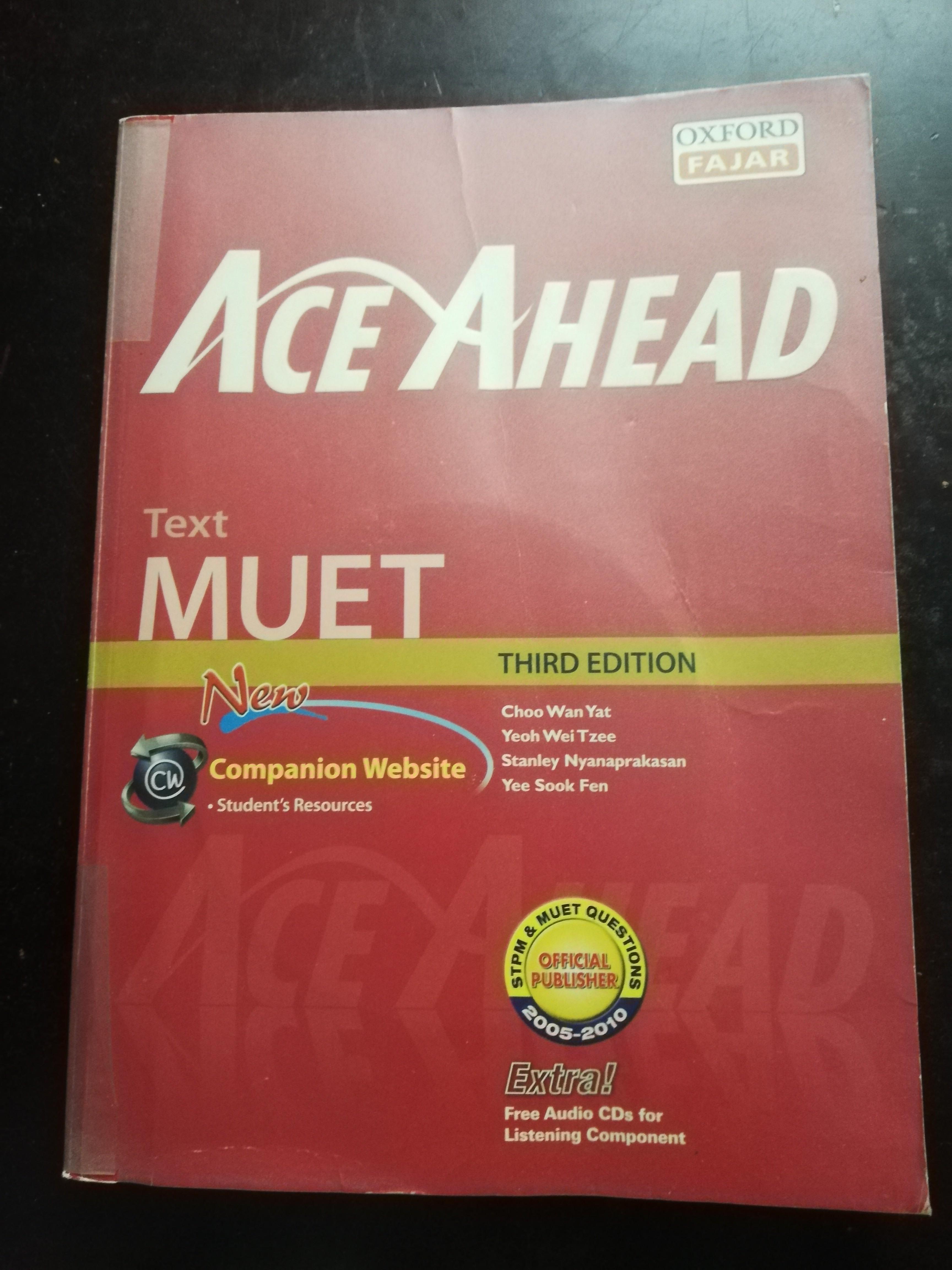 Muet Ace Ahead 3rd Ed Books Stationery Books On Carousell