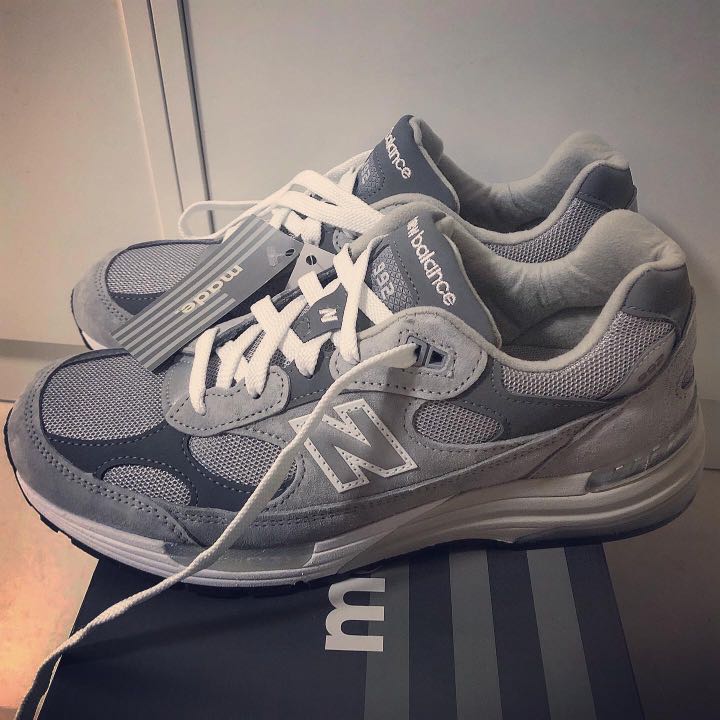 New balance NB 992 GR uS9, 男裝, 鞋, 波 
