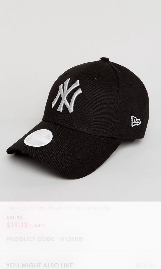 New Era 9Forty Silver NY Exclusive Cap