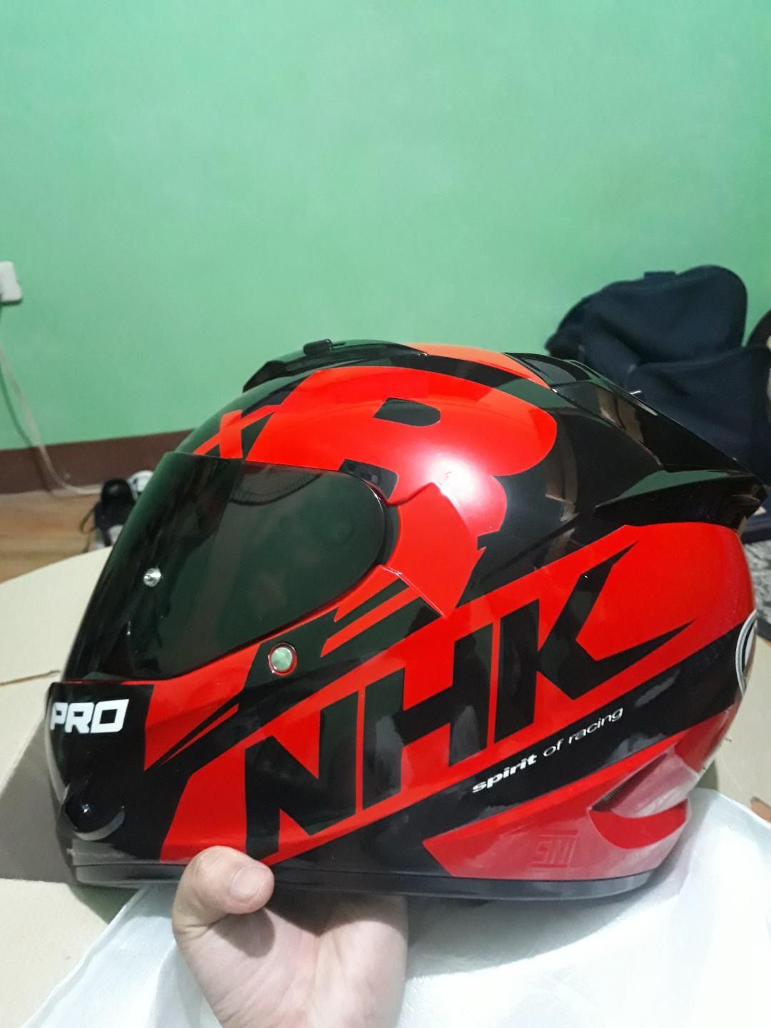 Nhk Race Pro Xl Motorbikes Motorbike Parts Accessories Helmets And Other Riding Gears On Carousell