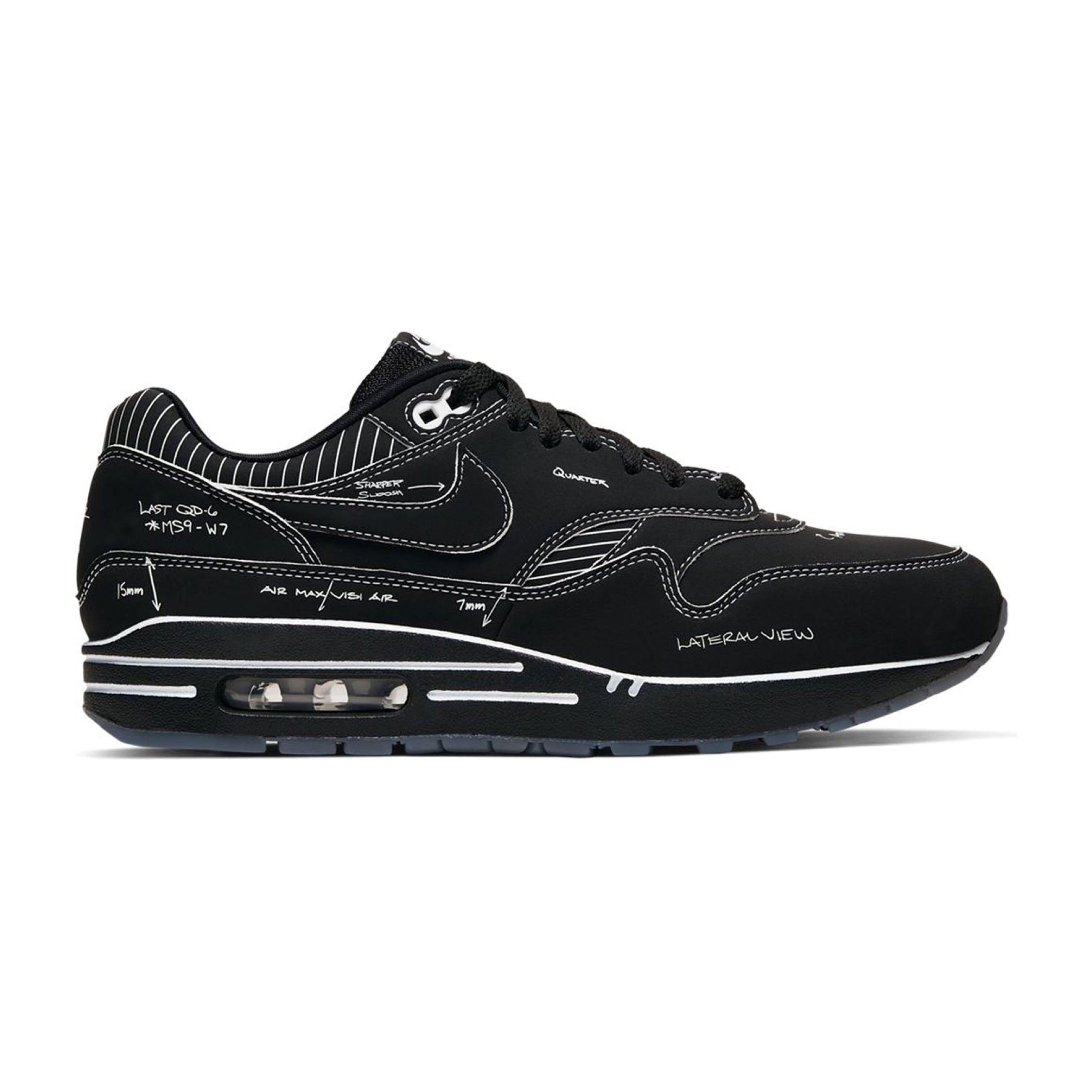 Nike air max 1 tinker sketch to shelf schematic black sale