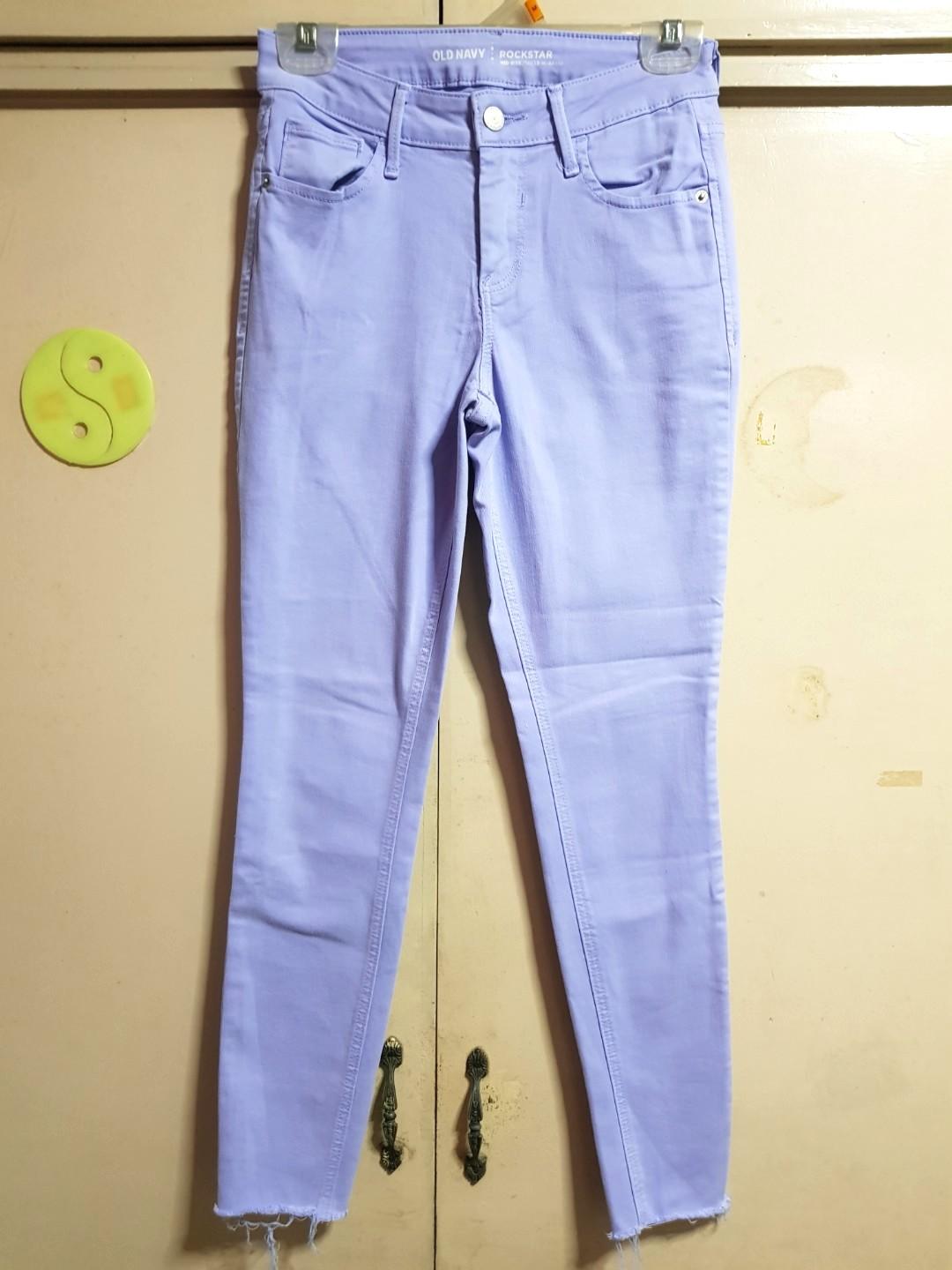 old navy purple jeans