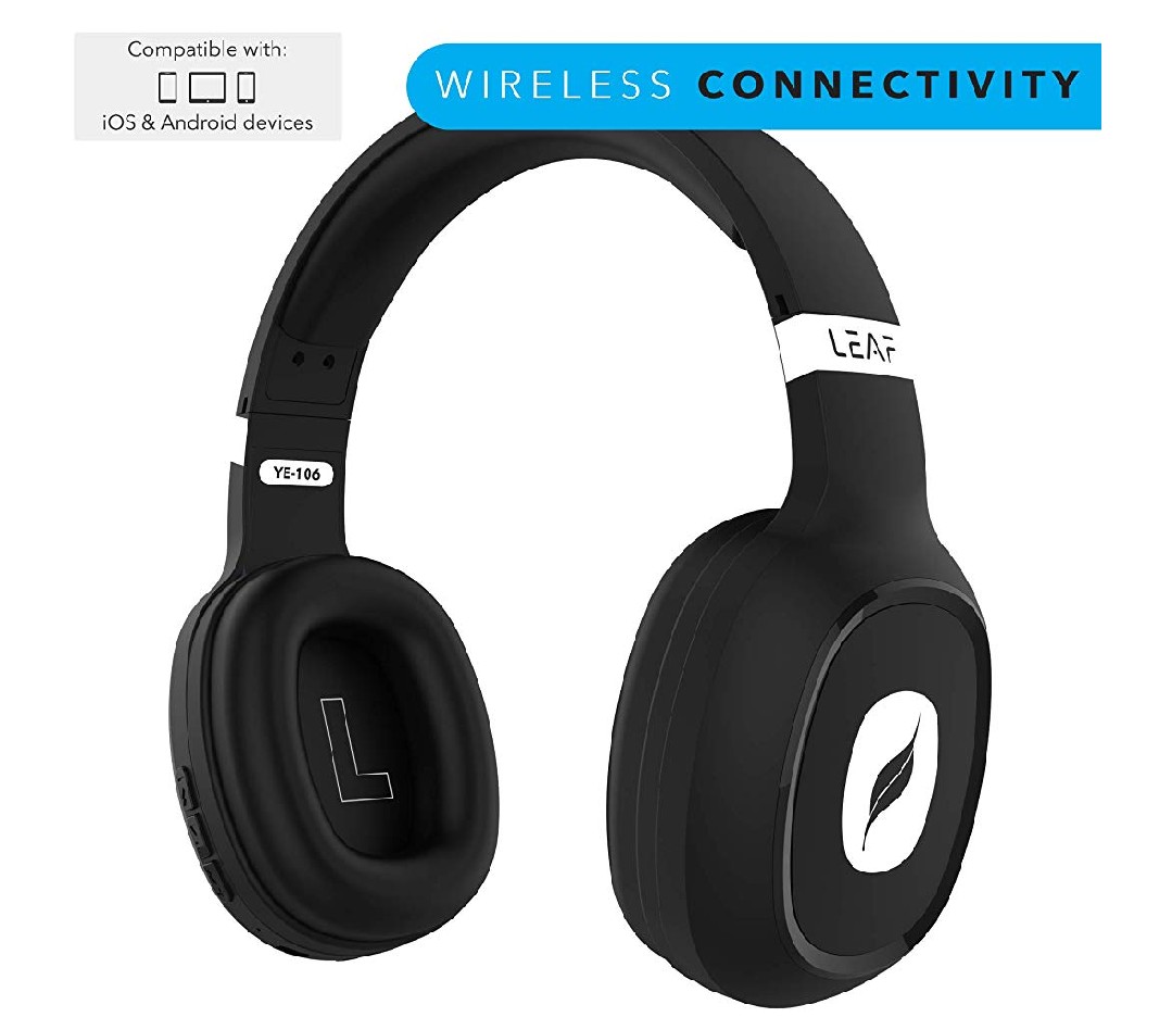 leaf headphones with mic