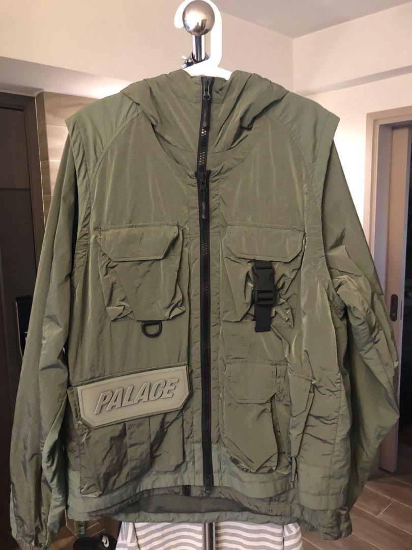 お気に入り palace Palace utility Jacket iridescent Men Grey jacket ...